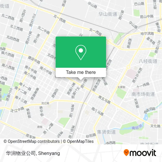 华润物业公司 map