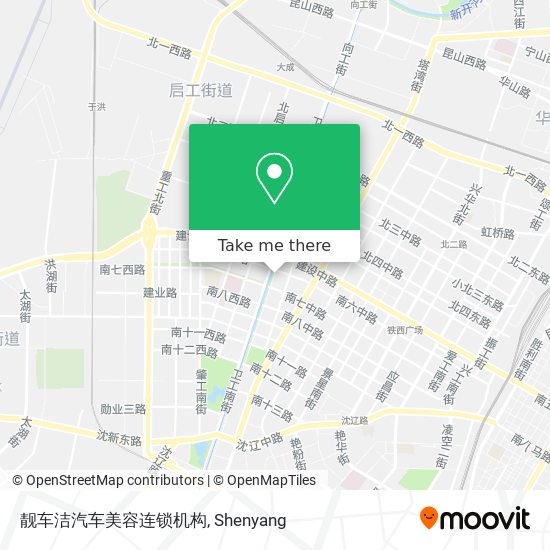 靓车洁汽车美容连锁机构 map