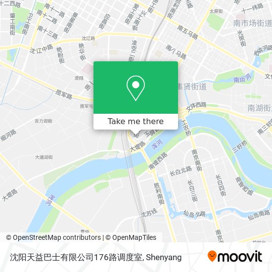 沈阳天益巴士有限公司176路调度室 map