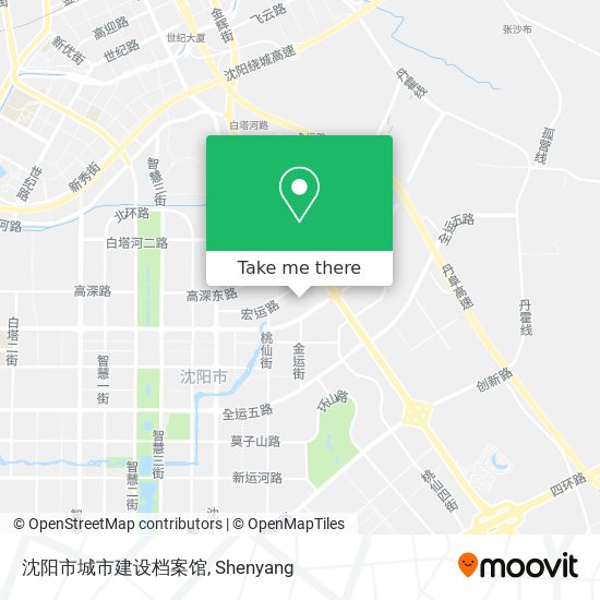 沈阳市城市建设档案馆 map