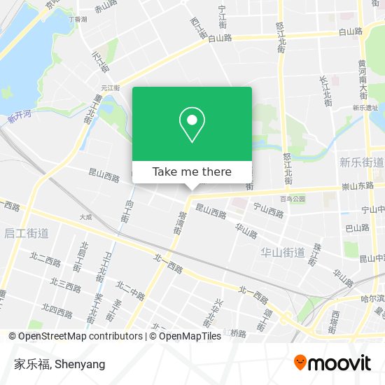 家乐福 map