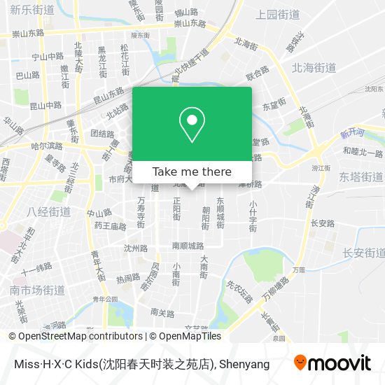Miss·H·X·C Kids(沈阳春天时装之苑店) map