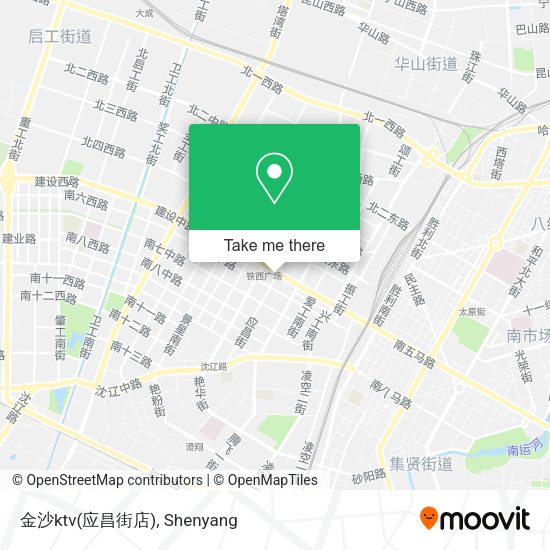 金沙ktv(应昌街店) map