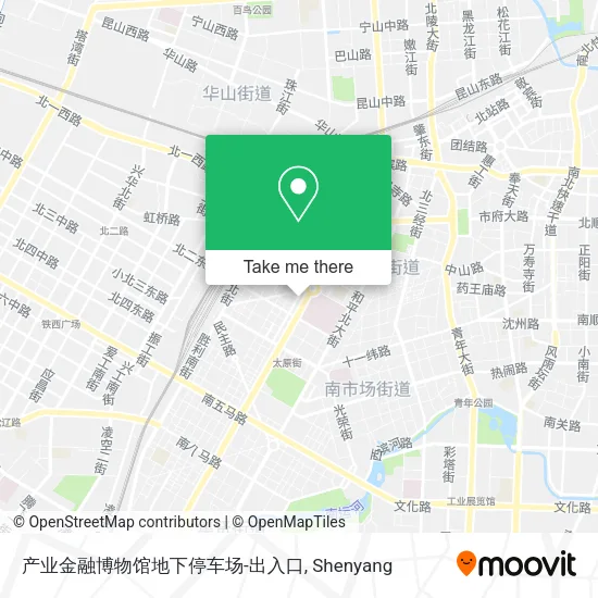 产业金融博物馆地下停车场-出入口 map