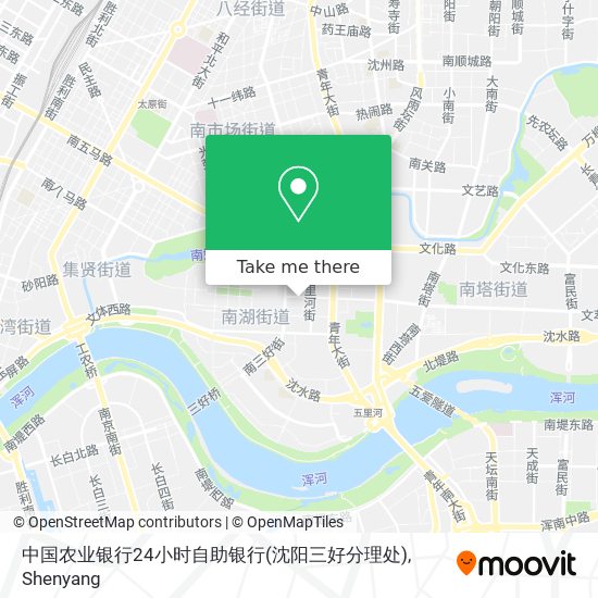 中国农业银行24小时自助银行(沈阳三好分理处) map