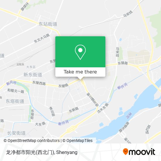 龙净都市阳光(西北门) map