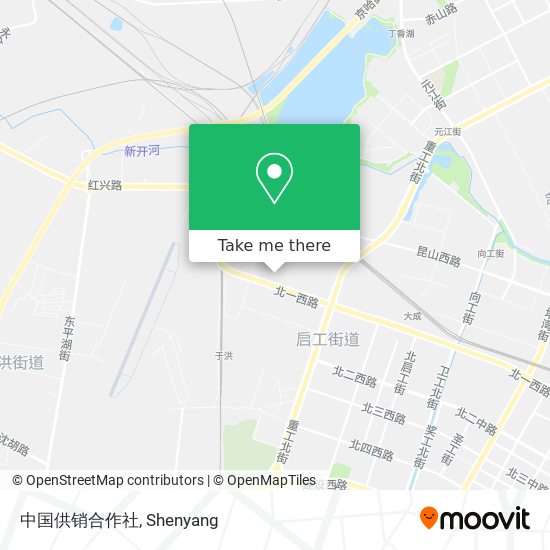 中国供销合作社 map