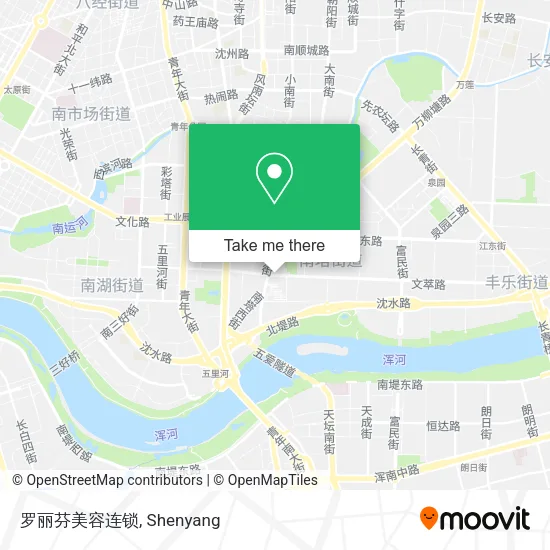 罗丽芬美容连锁 map