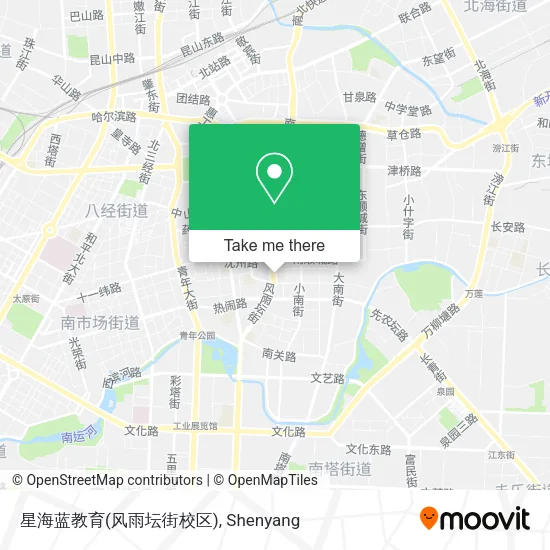 星海蓝教育(风雨坛街校区) map