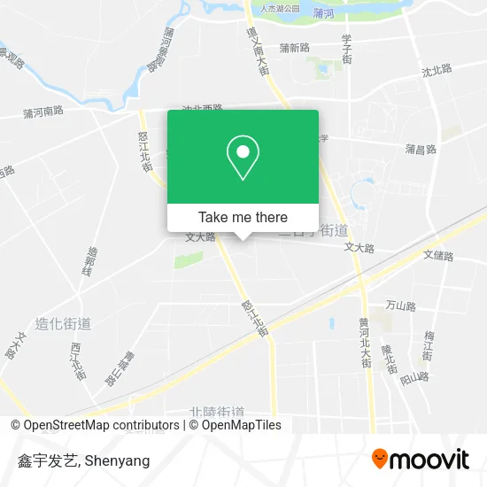 鑫宇发艺 map