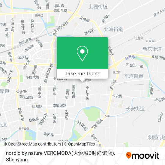 nordic by nature VEROMODA(大悦城C时尚馆店) map