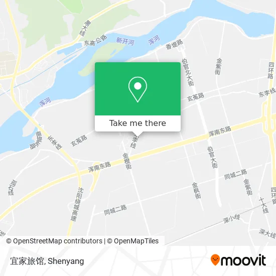 宜家旅馆 map