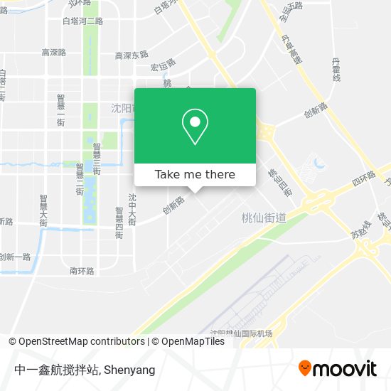 中一鑫航搅拌站 map