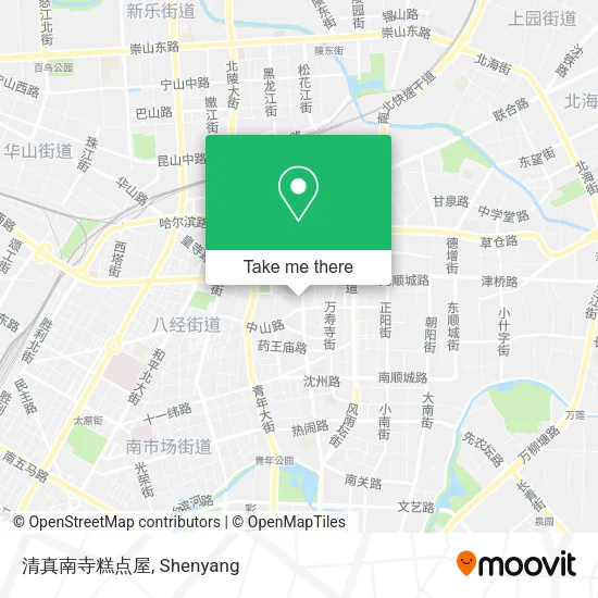 清真南寺糕点屋 map