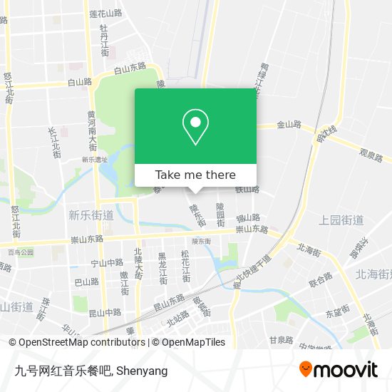 九号网红音乐餐吧 map