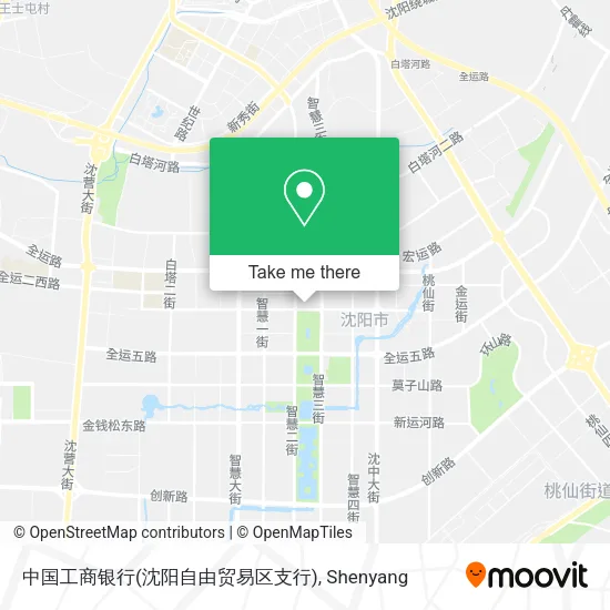 中国工商银行(沈阳自由贸易区支行) map