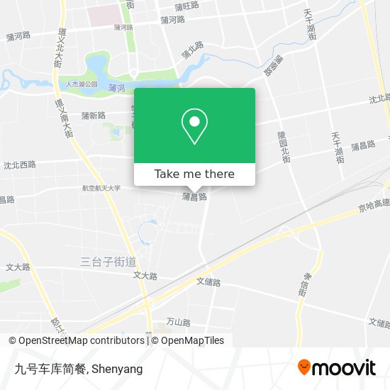 九号车库简餐 map