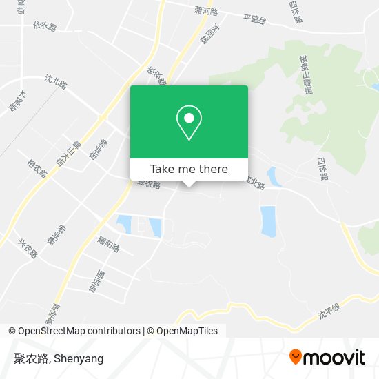 聚农路 map
