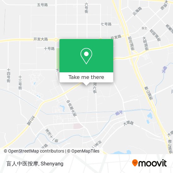 盲人中医按摩 map
