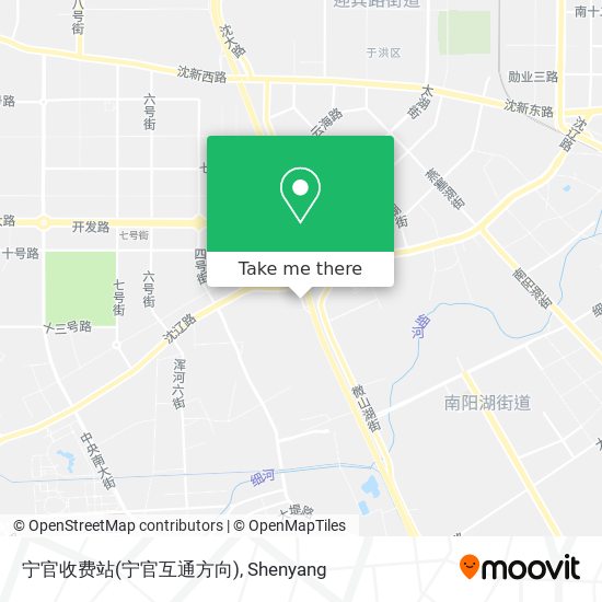 宁官收费站(宁官互通方向) map