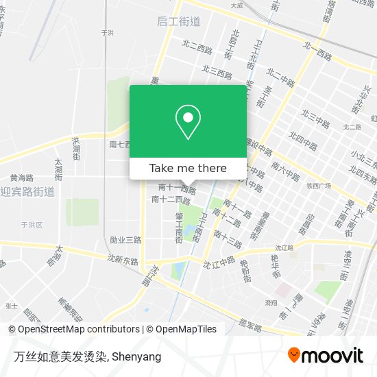 万丝如意美发烫染 map