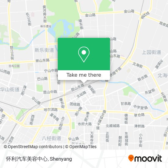 怀利汽车美容中心 map