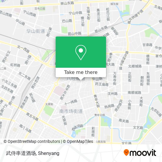 武侍串道酒场 map