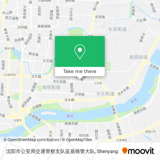 沈阳市公安局交通警察支队蓝盾骑警大队 map