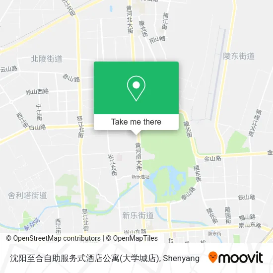 沈阳至合自助服务式酒店公寓(大学城店) map
