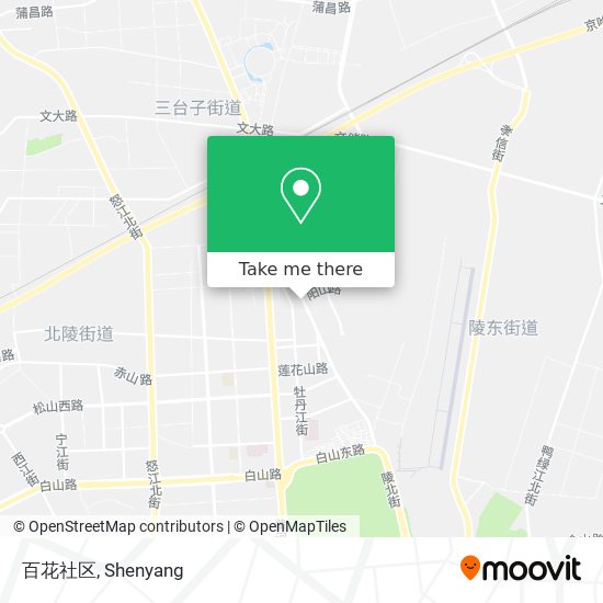 百花社区 map