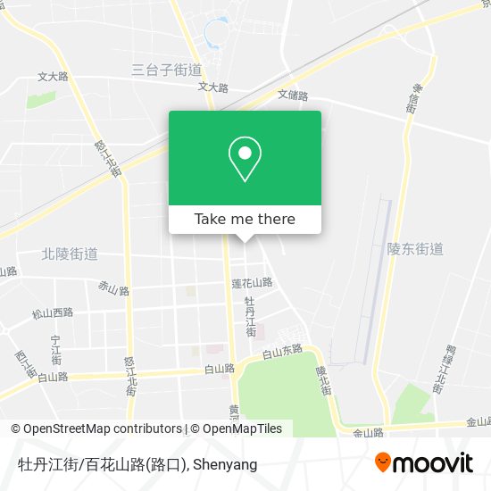 牡丹江街/百花山路(路口) map