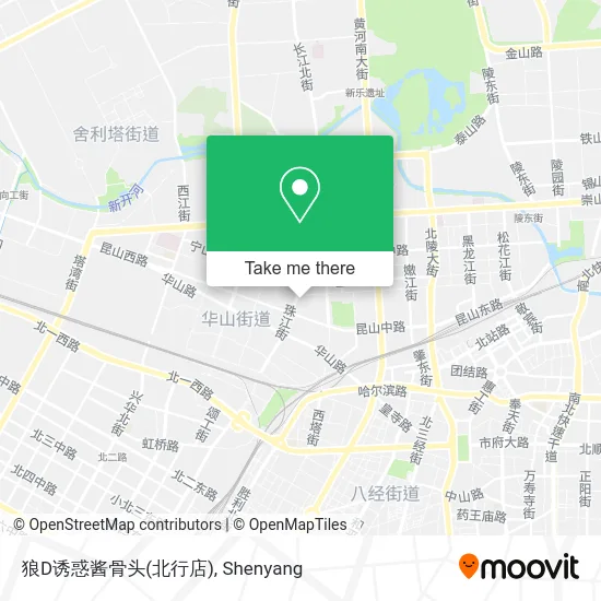 狼D诱惑酱骨头(北行店) map