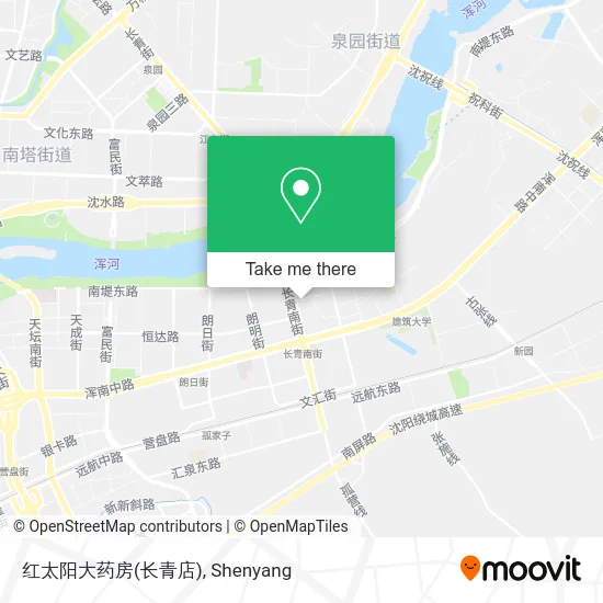 红太阳大药房(长青店) map