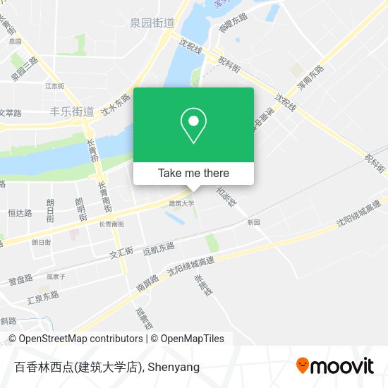 百香林西点(建筑大学店) map