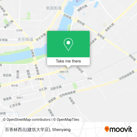 百香林西点(建筑大学店) map