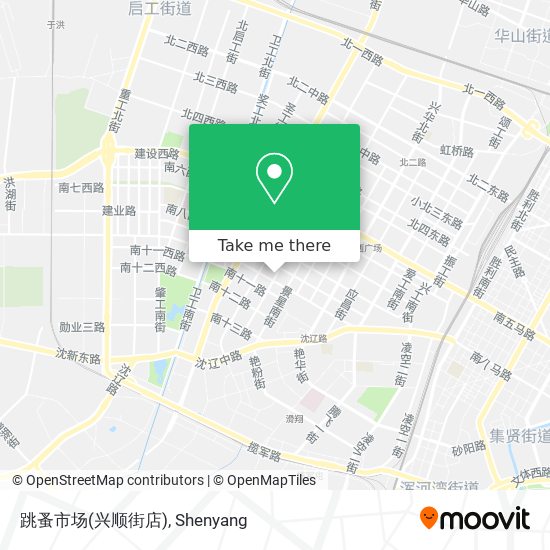 跳蚤市场(兴顺街店) map