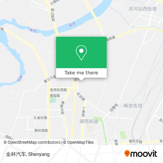 金杯汽车 map