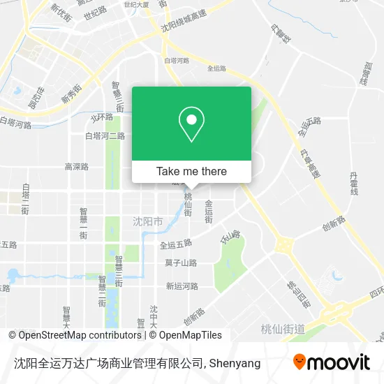 沈阳全运万达广场商业管理有限公司 map