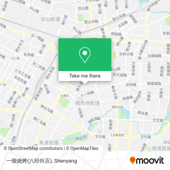 一顿烧烤(八经街店) map
