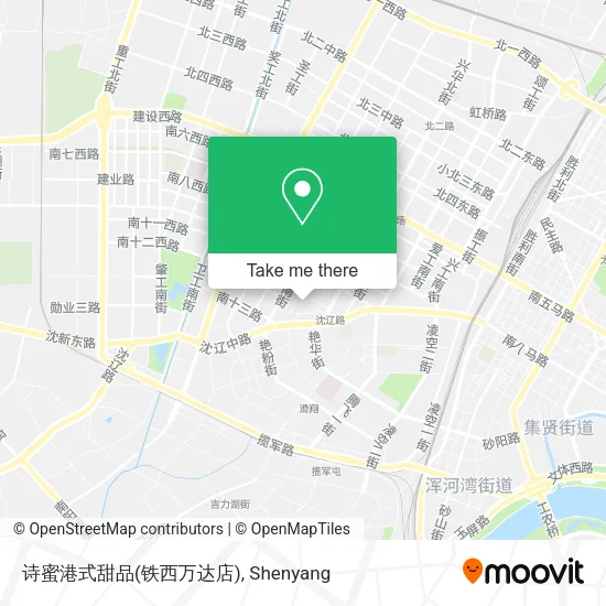 诗蜜港式甜品(铁西万达店) map