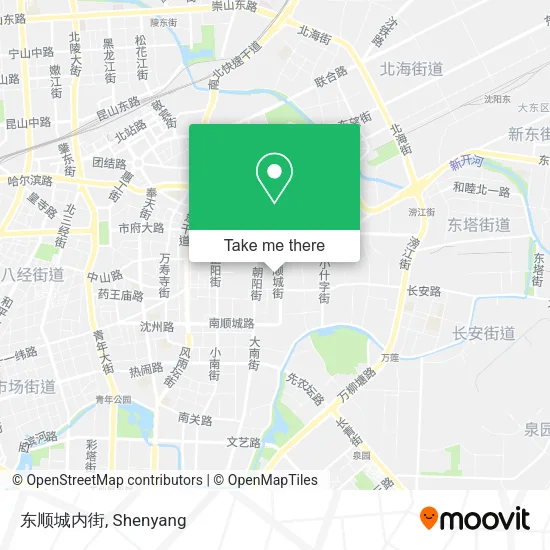 东顺城内街 map