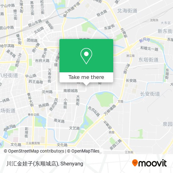 川汇金娃子(东顺城店) map