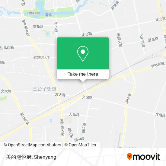 美的瀚悦府 map