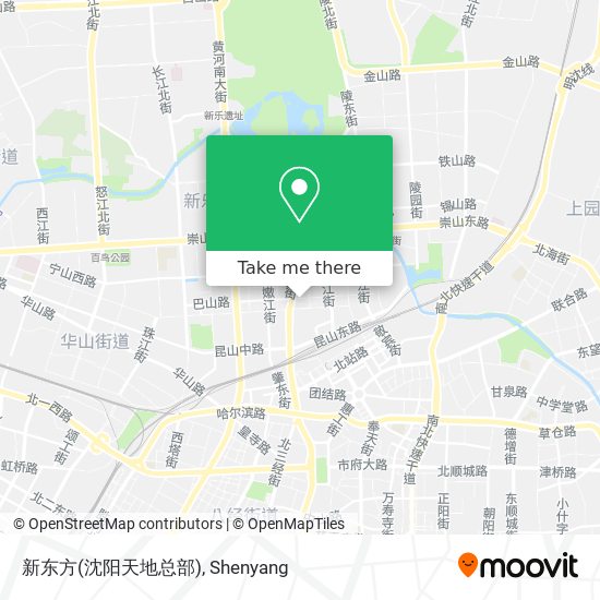 新东方(沈阳天地总部) map