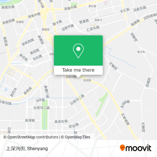 上深沟街 map