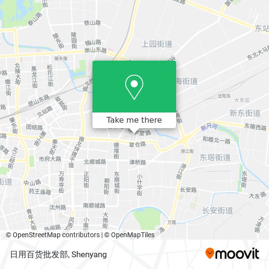 日用百货批发部 map