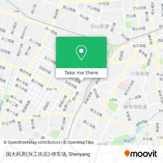 国大药房(兴工街店)-停车场 map