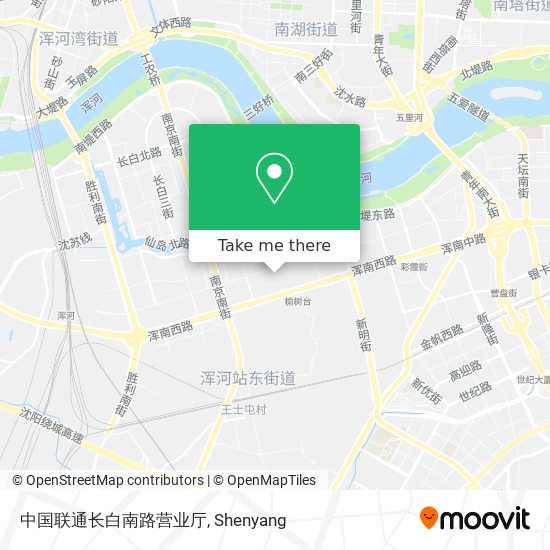 中国联通长白南路营业厅 map