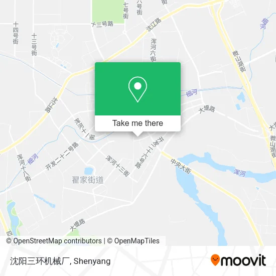 沈阳三环机械厂 map