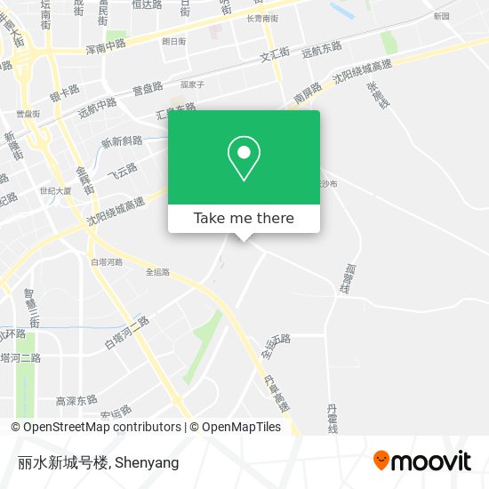 丽水新城号楼 map